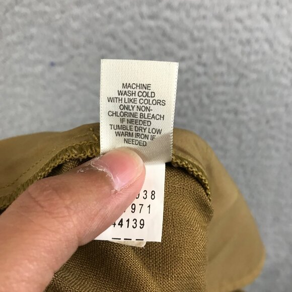 New J Jill Sandalwood Wide Leg Genuine Fit Linen Pants size 12 - Picture 11 of 12